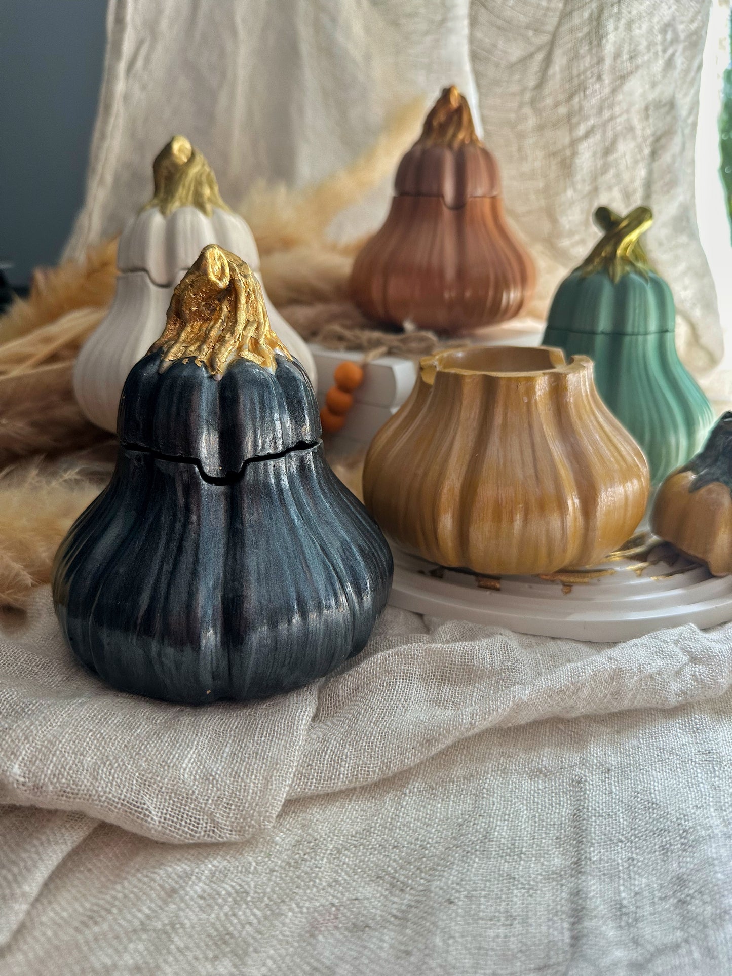 Butternut squash candle, pumpkin candle