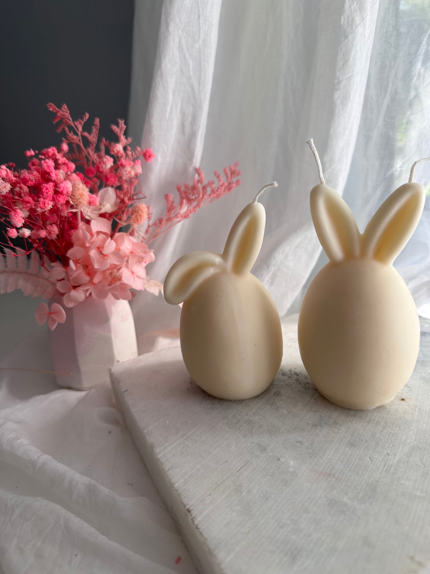 Easter Bunny Egg Candle For Easter Gift, Rabbit Soy Candle