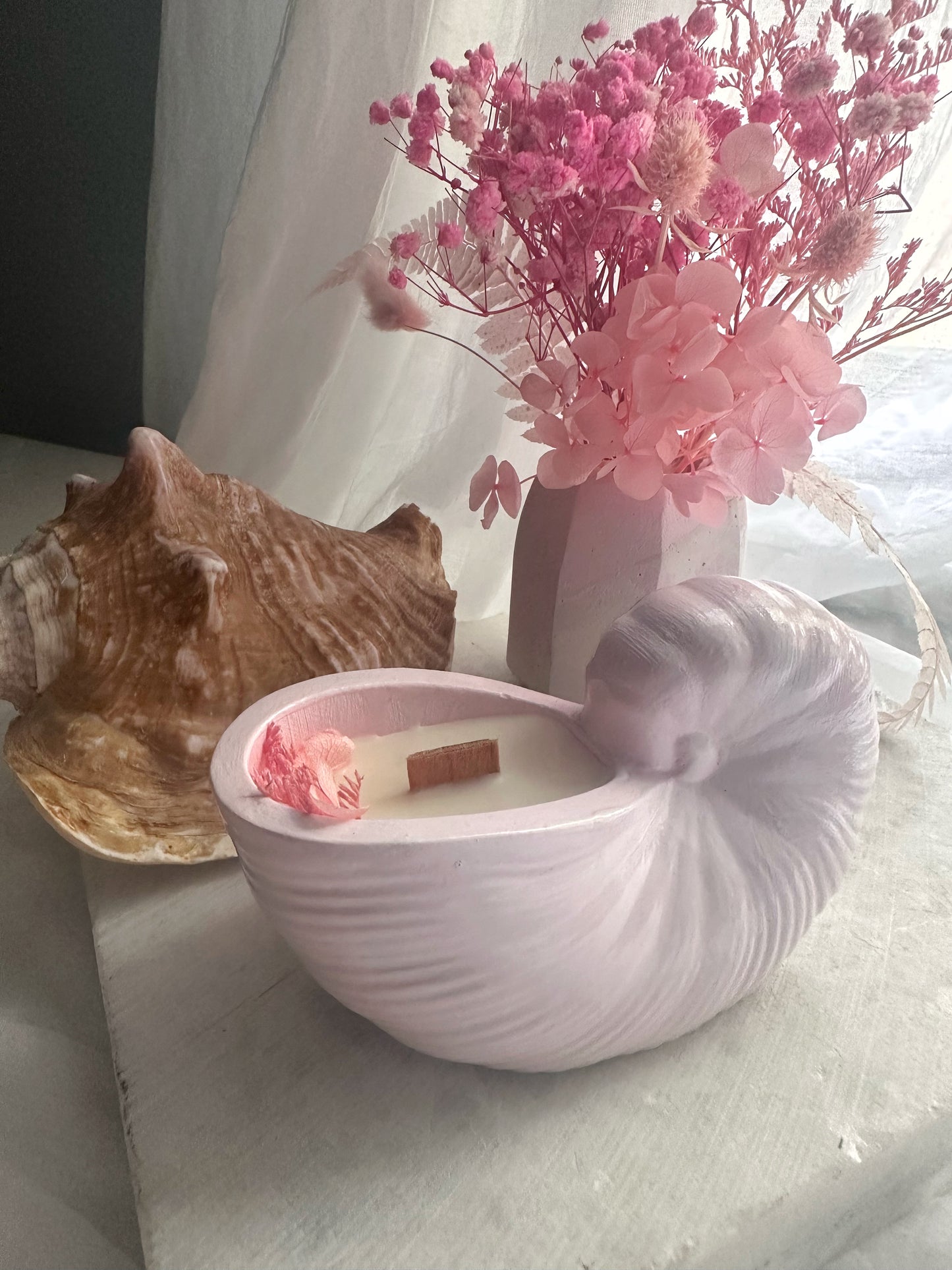 Seashell Scented Vessel