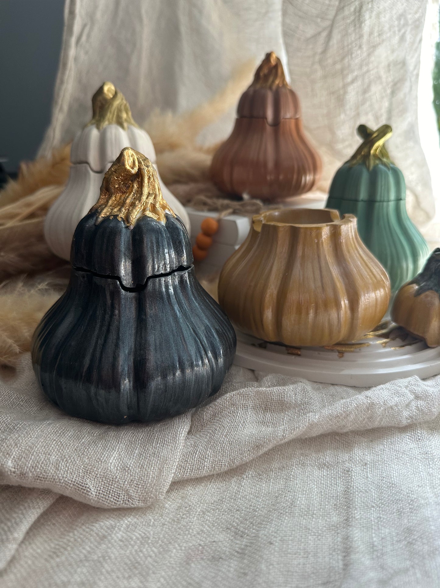 Butternut squash candle, pumpkin candle