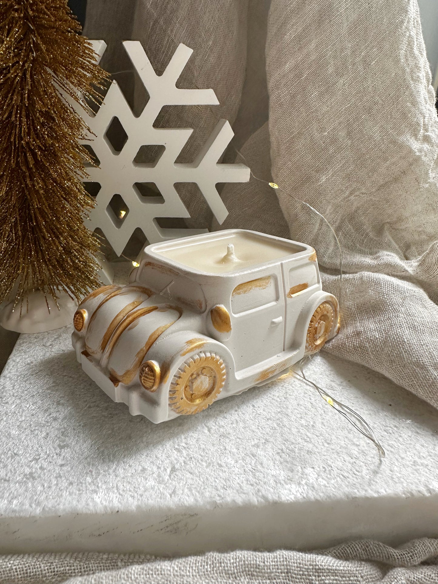 Christmas Car Candle