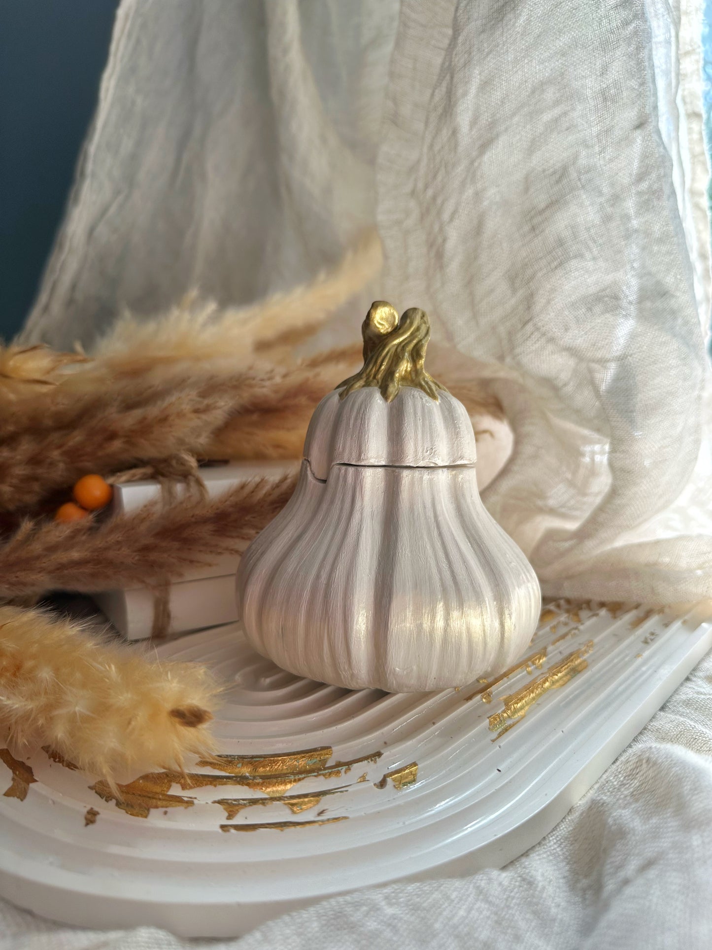 Butternut squash candle, pumpkin candle