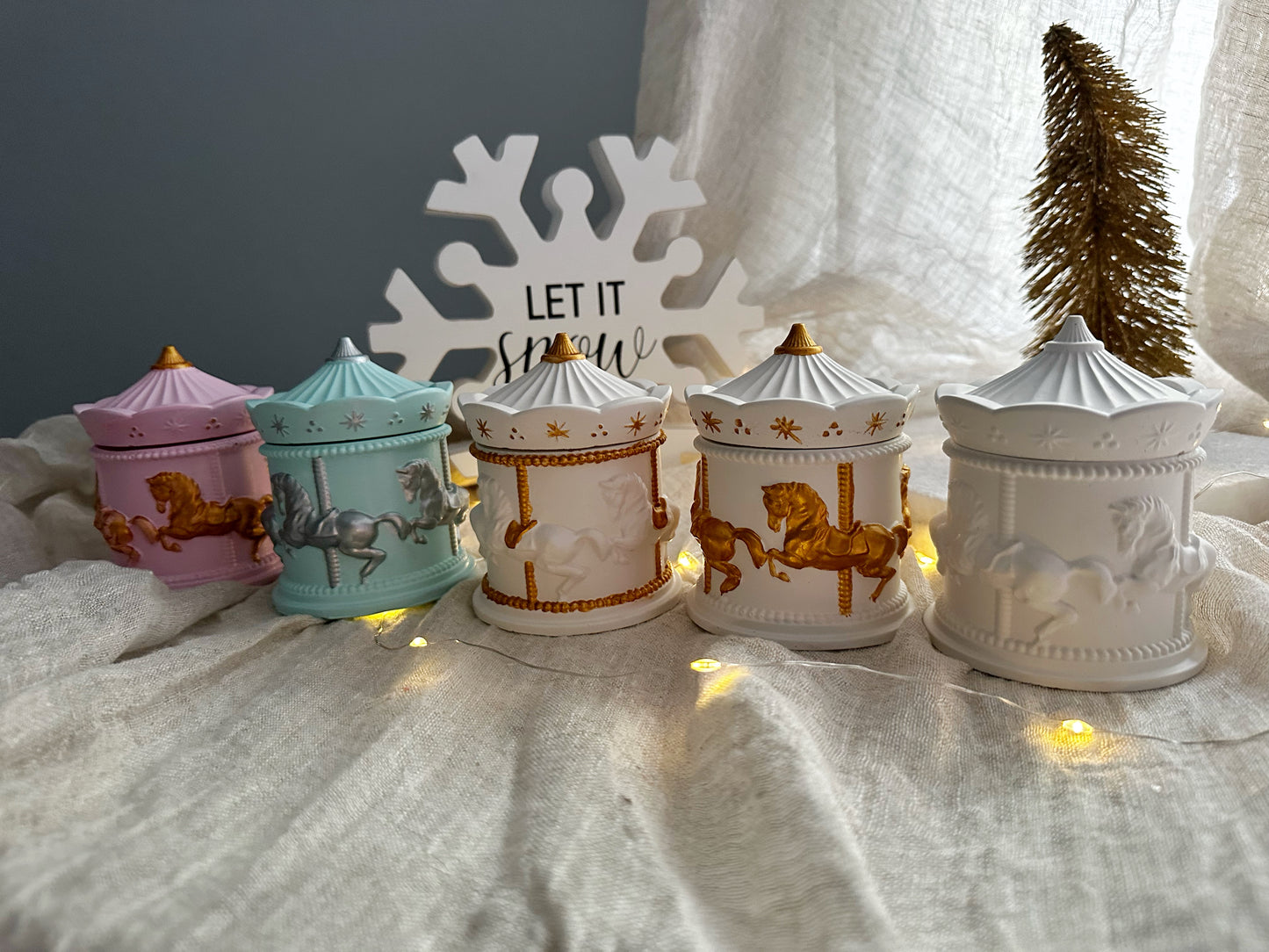 Carousel scented candle