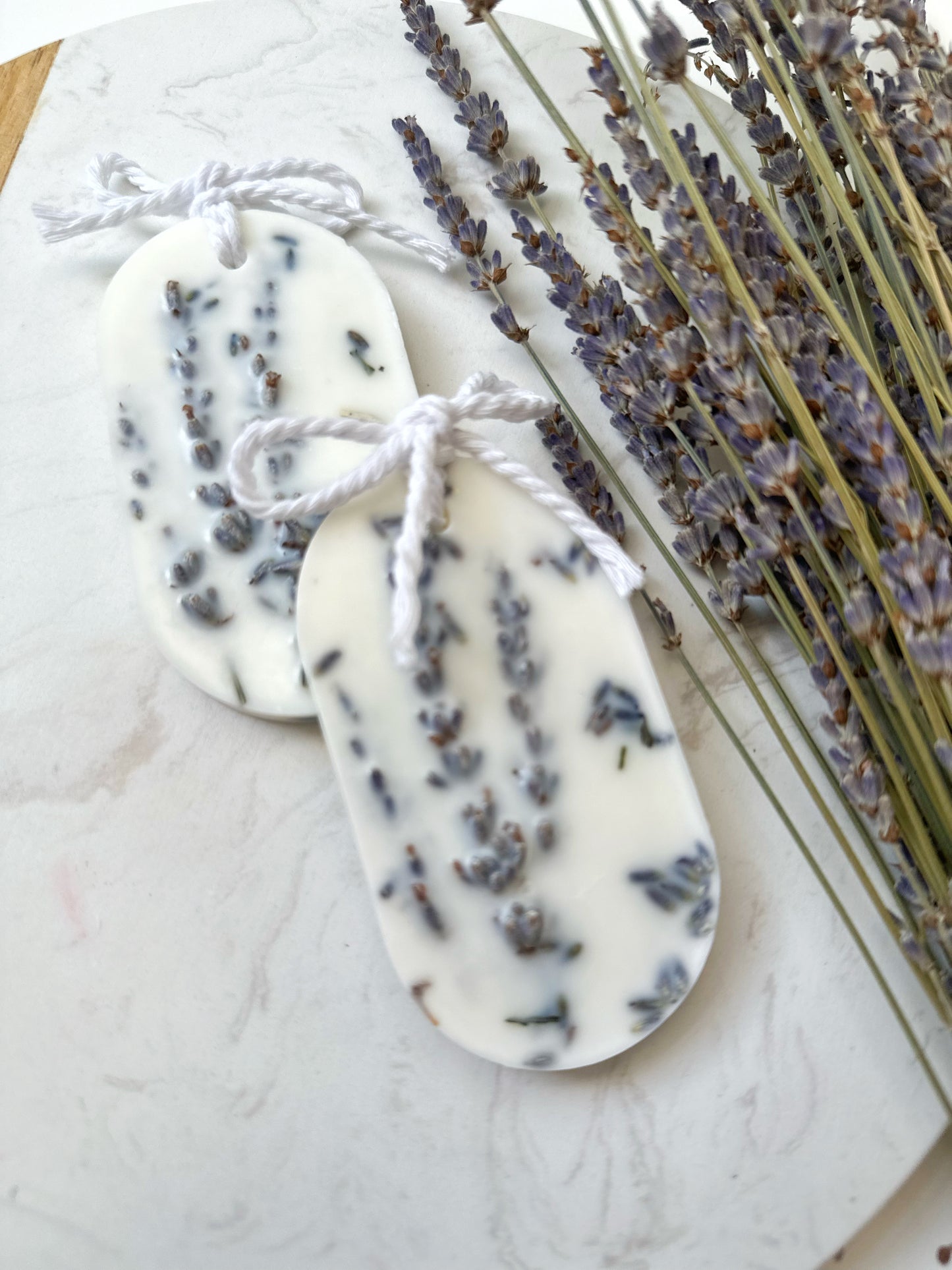 Lavender - Handmade scented Wax Sachet, Natural Aroma/Non Toxic Tablet Eco Closet Freshener